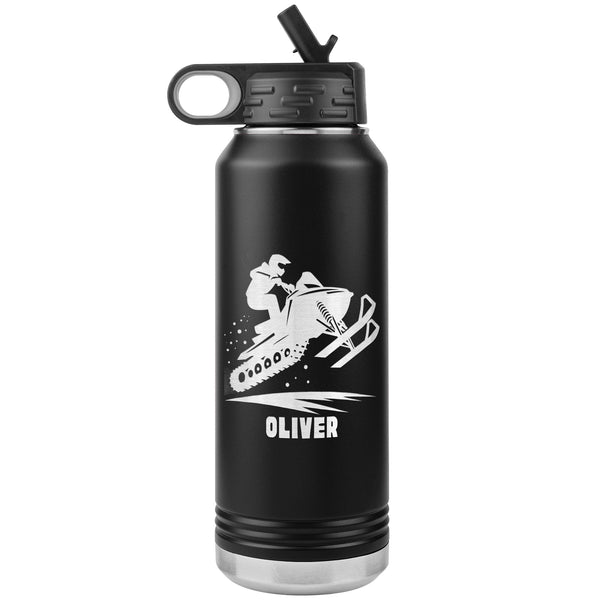 Custom Sledder Insulated 32oz Water Bottle