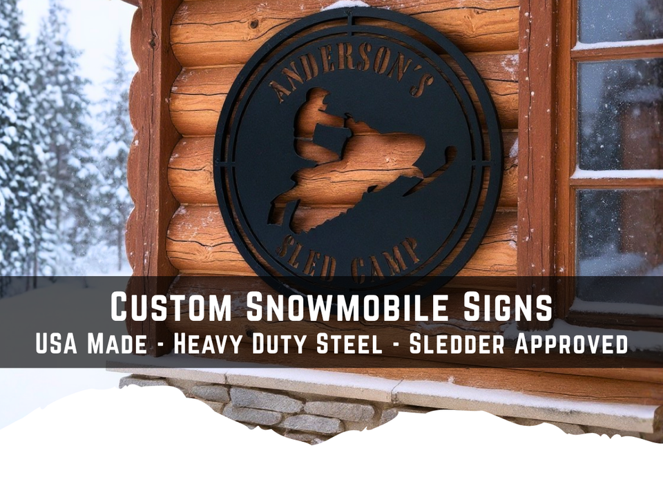 Snowmobile Sign Posts Snowmobile Signs – SledFans