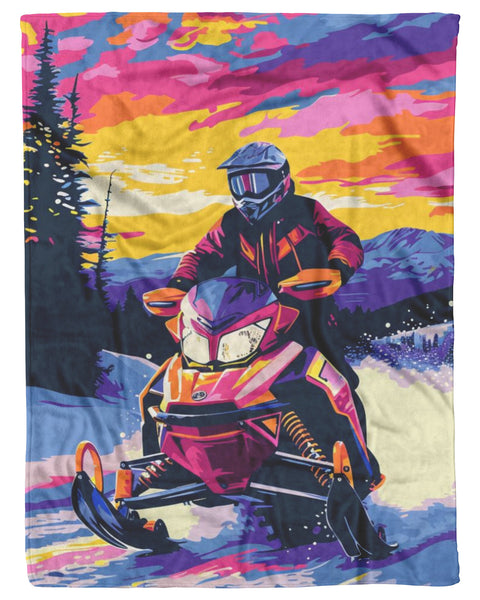 "CHASING SUNSETS" Blanket