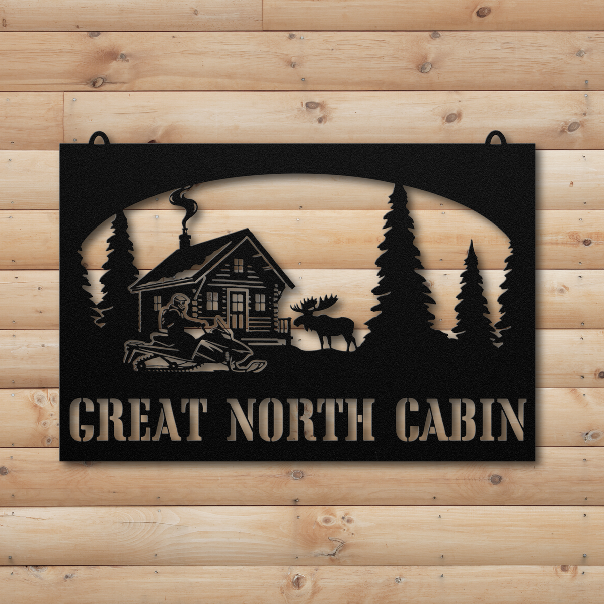 "GREAT NORTH" SIGN