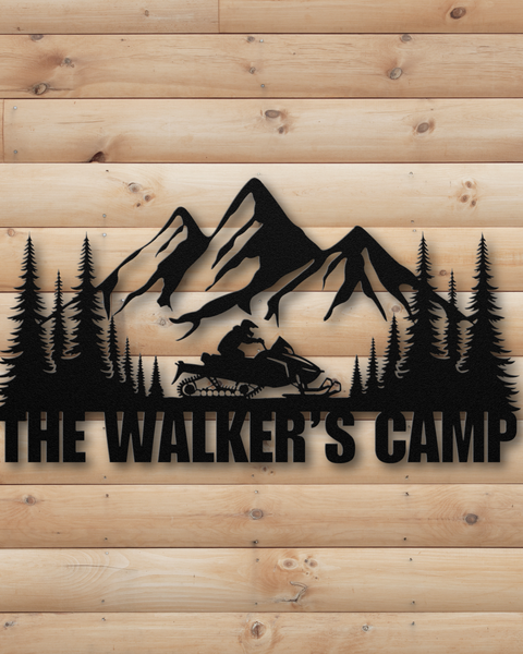 "SLED MOUNTAINS" SIGN