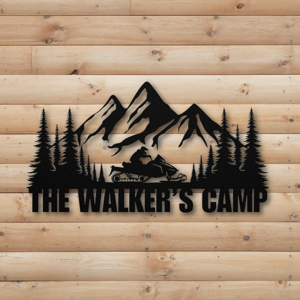 "SLED MOUNTAINS" SIGN