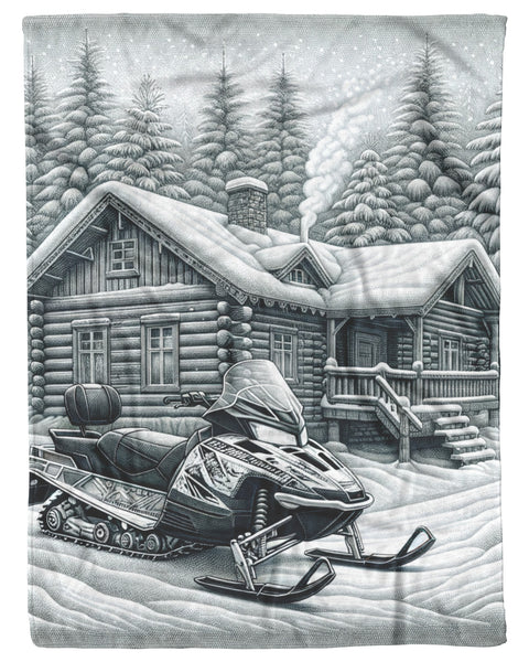"LOG CABIN" Blanket