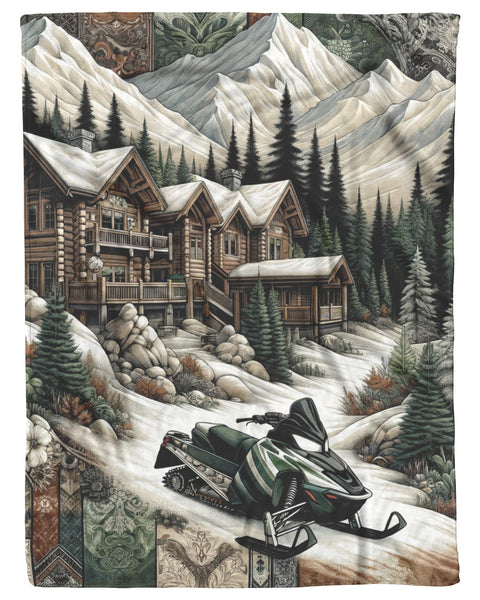 "LOG HAVEN" Blanket