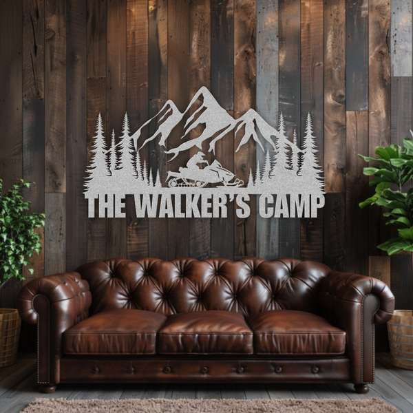 "SLED MOUNTAINS" SIGN