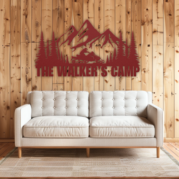 "SLED MOUNTAINS" SIGN