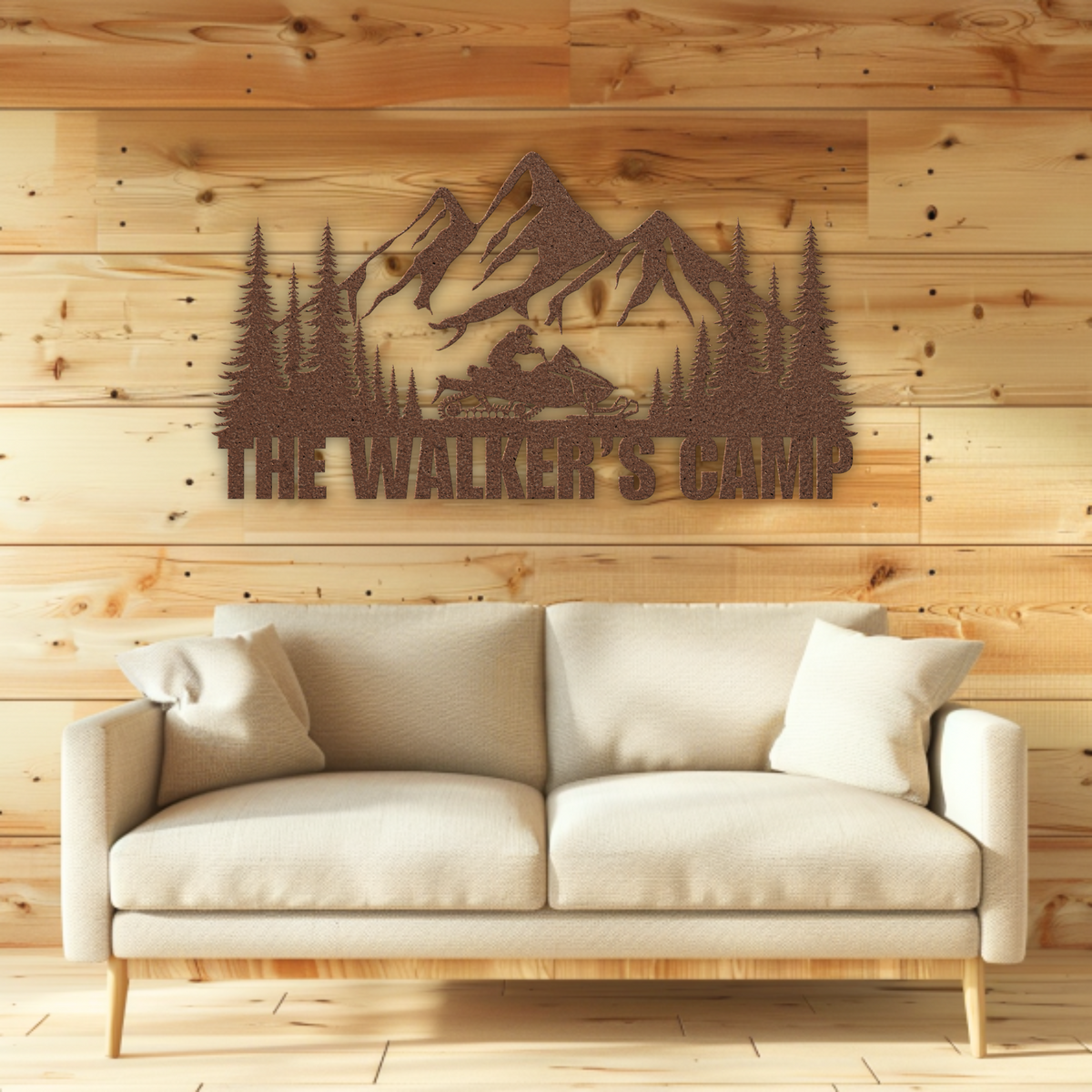 "SLED MOUNTAINS" SIGN