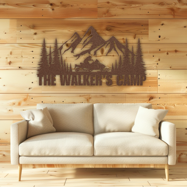 "SLED MOUNTAINS" SIGN