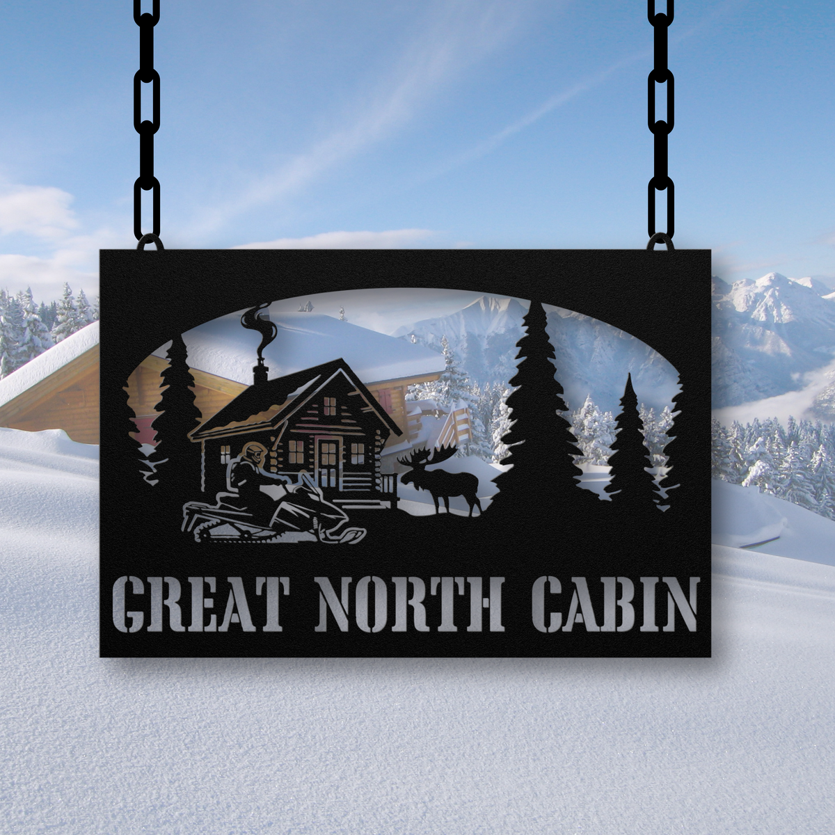 "GREAT NORTH" SIGN