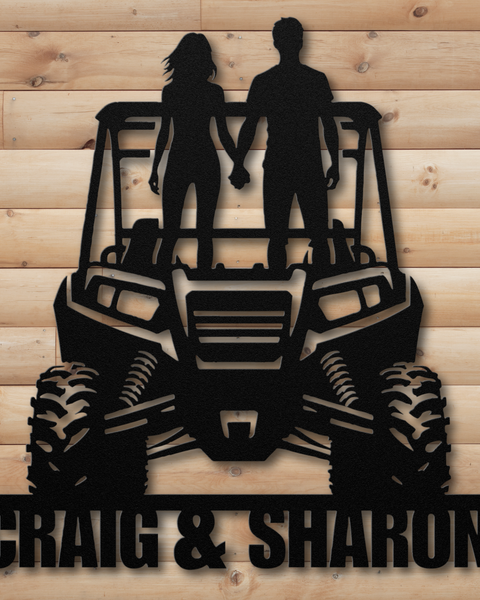 "CONQUER THE TERRAIN" SIGN