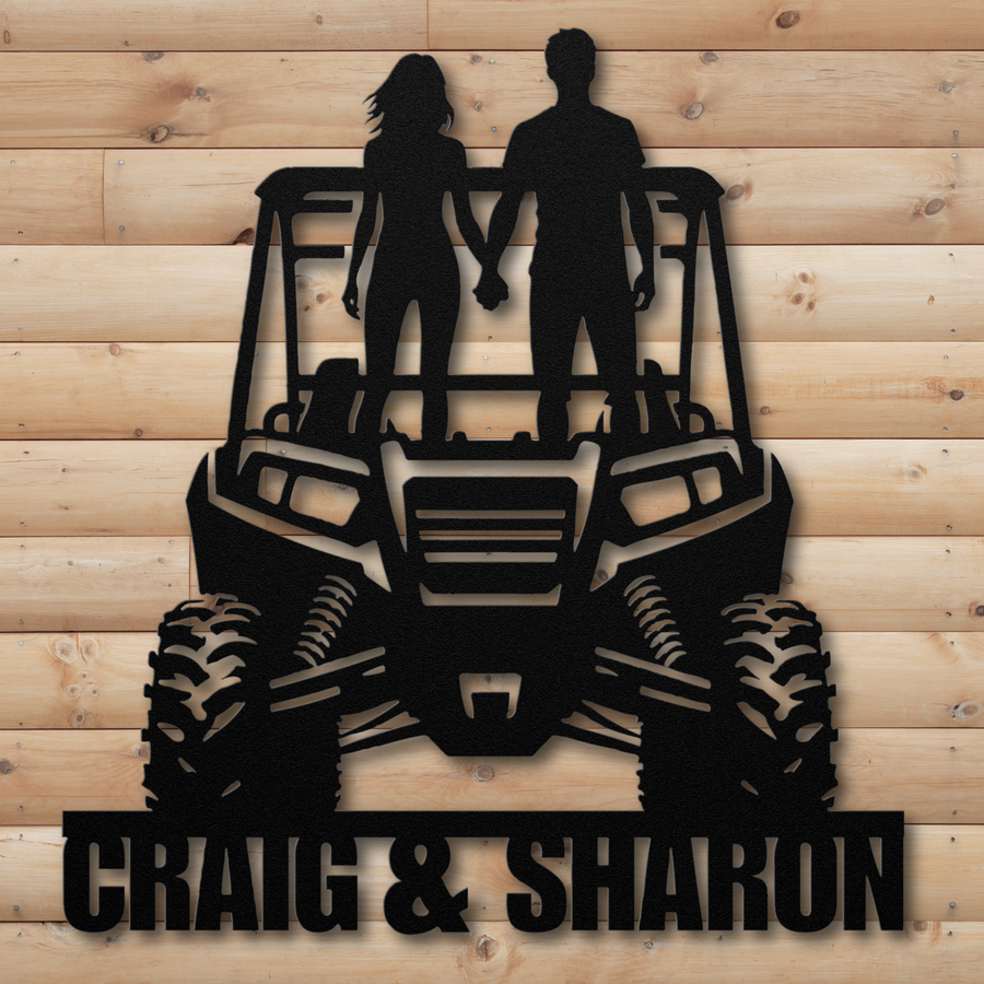 "CONQUER THE TERRAIN" SIGN