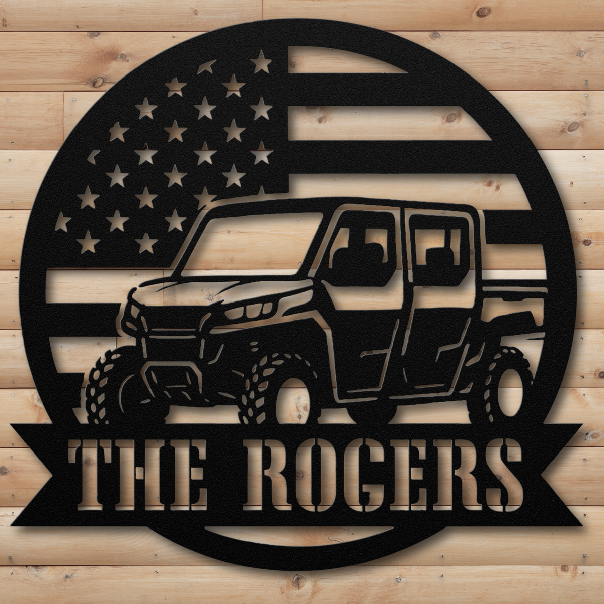 "4 DOOR FAMILY" SIGN