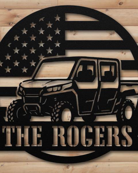 "4 DOOR FAMILY" SIGN