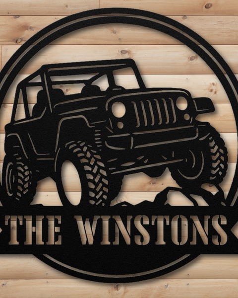 "BUILT TO FLEX" SIGN