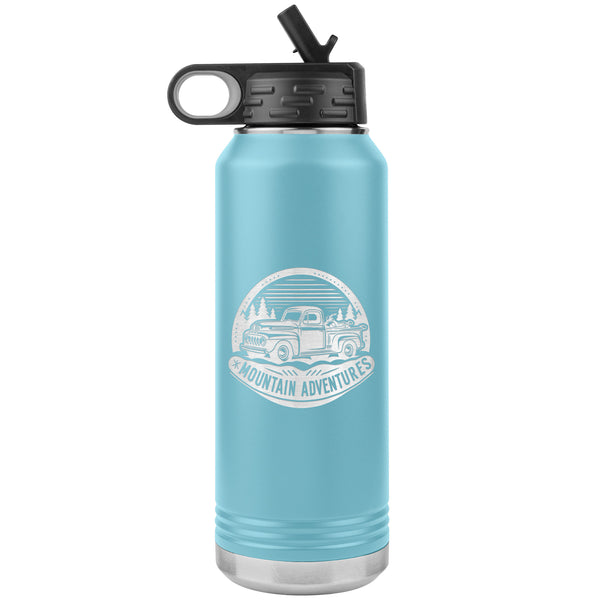 Mountain Adventures Insulated 32 oz Water Bottle