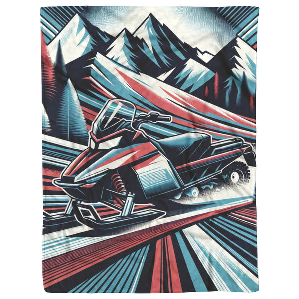 Patriotic Snowmobile Blanket