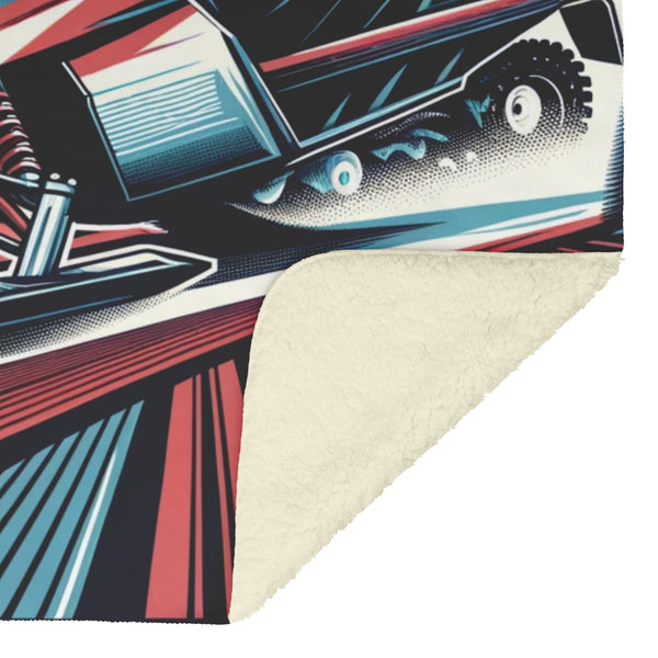 Patriotic Snowmobile Blanket