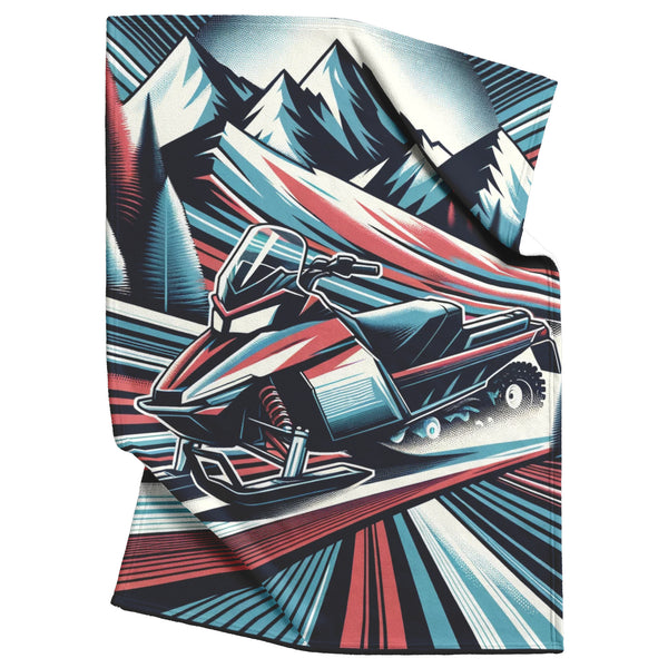 Patriotic Snowmobile Blanket