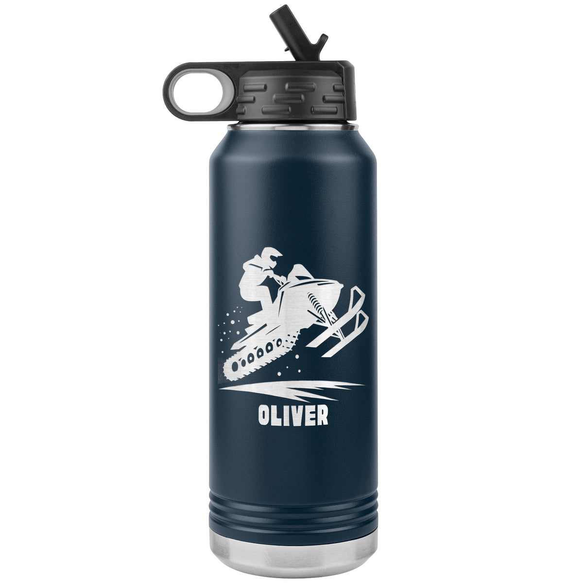 Custom Sledder Insulated 32oz Water Bottle