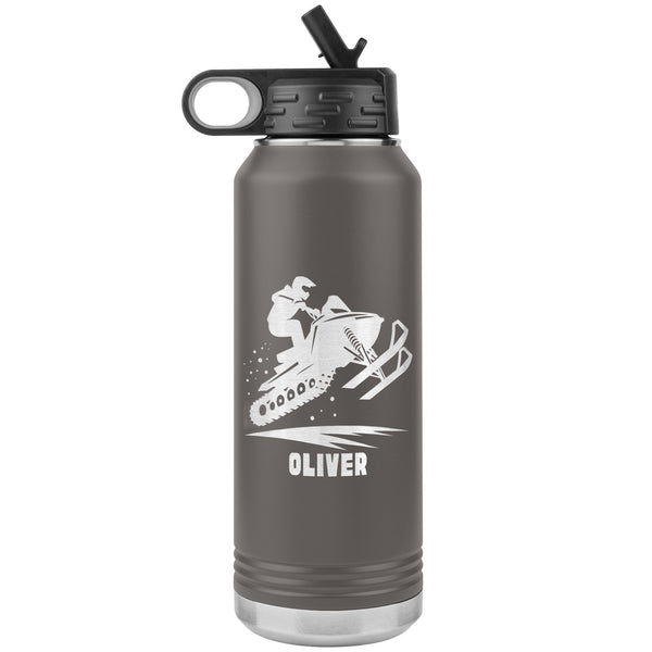 Custom Sledder Insulated 32oz Water Bottle