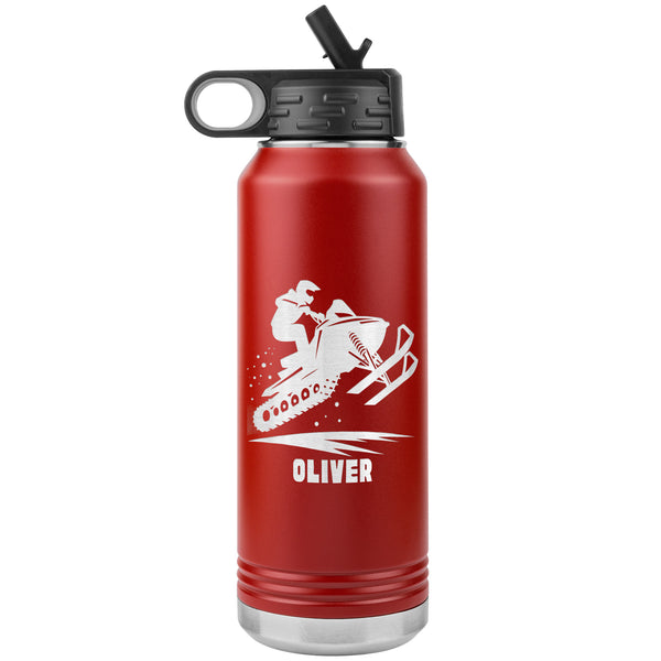 Custom Sledder Insulated 32oz Water Bottle