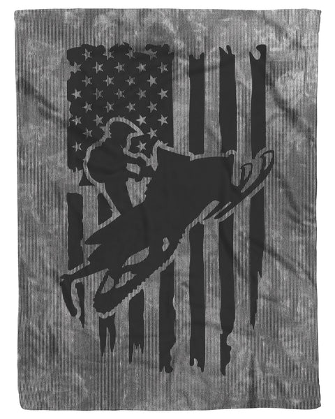 "SLED AMERICA" Blanket