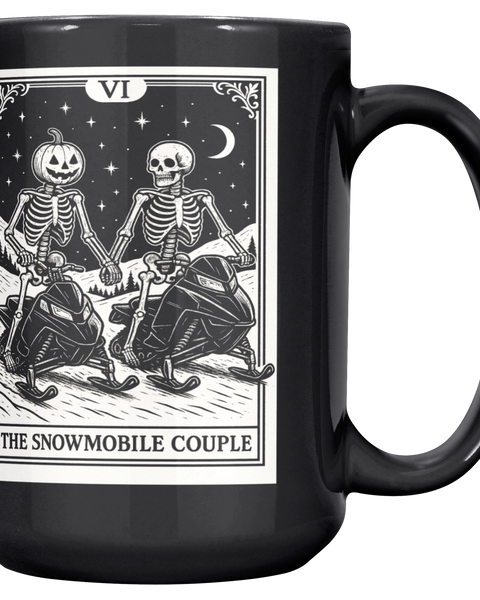 The Snowmobile Couple