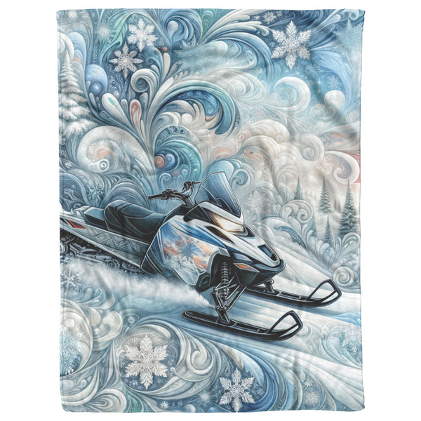 Winter Wonderland Snowmobile Blanket