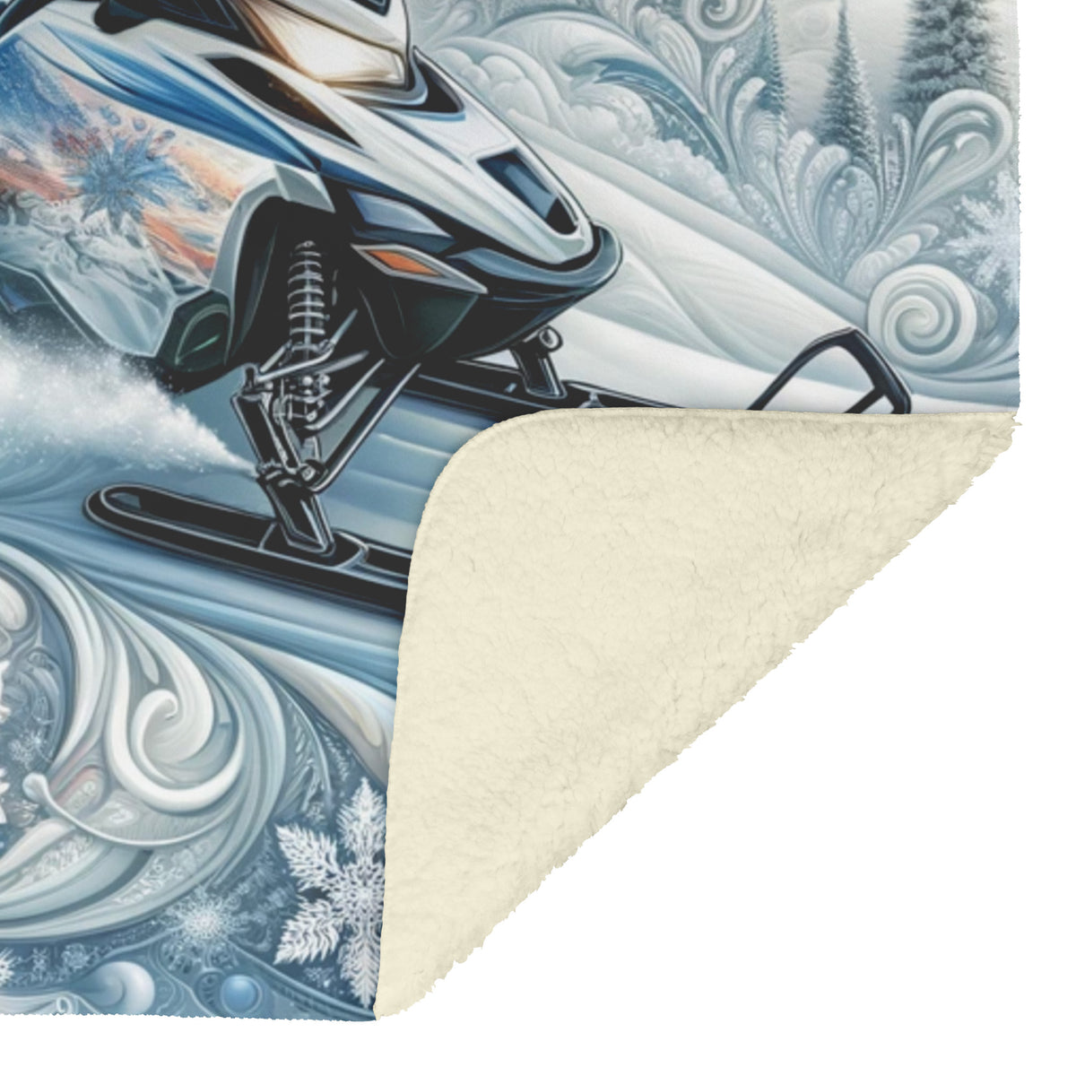 Winter Wonderland Snowmobile Blanket