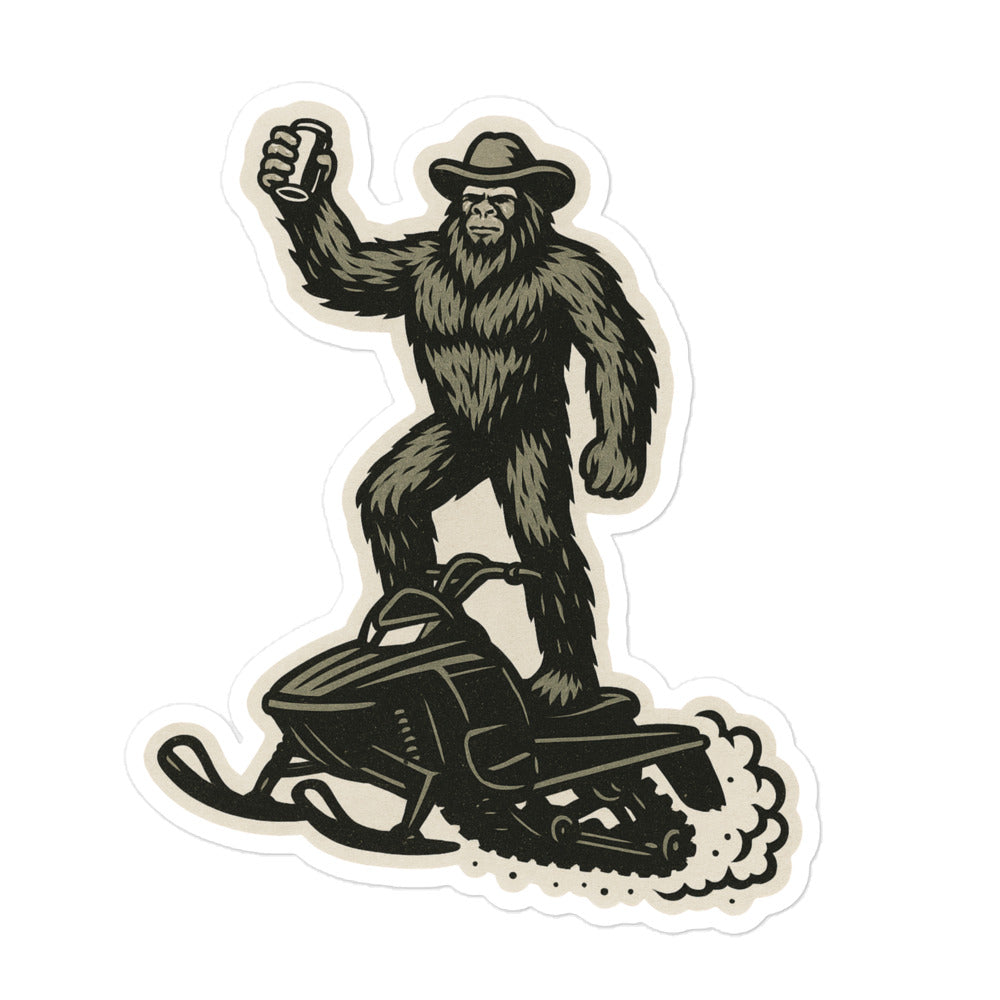 Sled Sticker