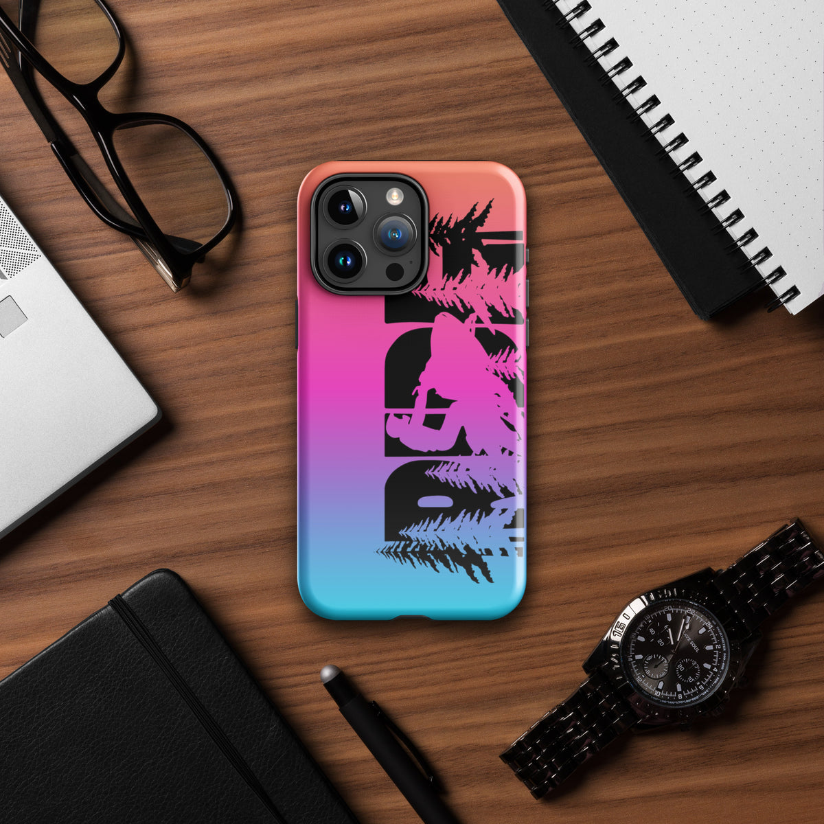 Candy Sunset Ride Forest Tough Case for iPhone®
