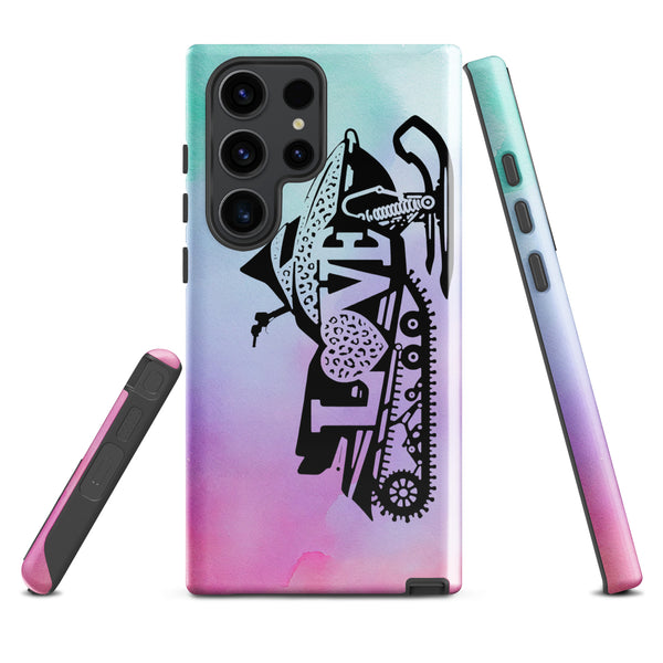 Candy Cloud Sled Love Tough case for Samsung®